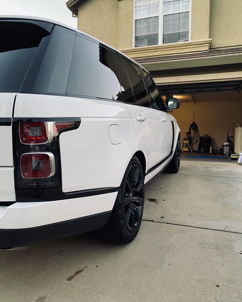 Wash and Seal on a Range Rover