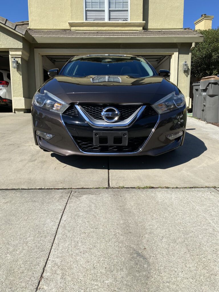 Front on Detailed Nissan Maxima