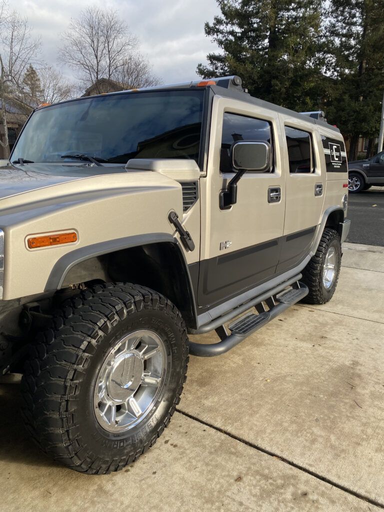 Wash and Seal on Hummer H2
