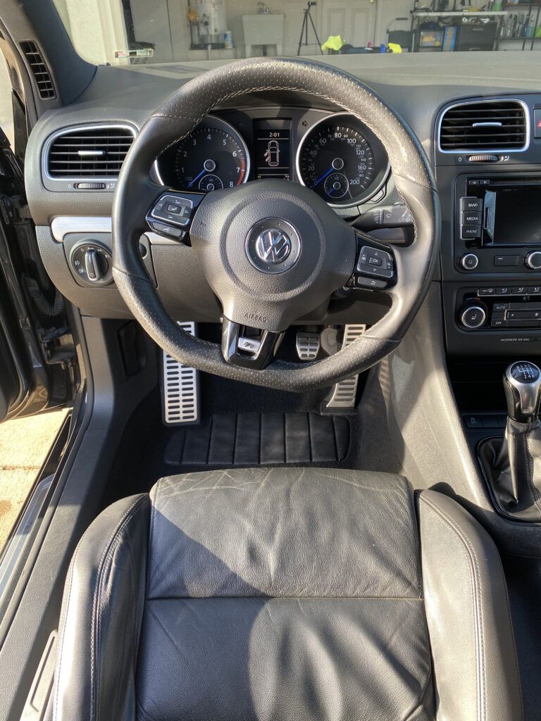 VW Golf R Interior Detailing