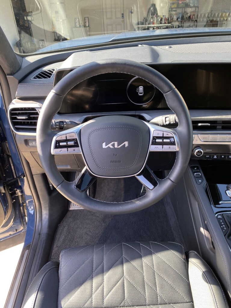 Steering Wheel Cleaning on Kia